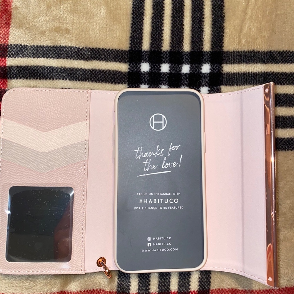 HABITU PHONE CASE WALLET X/XS💓